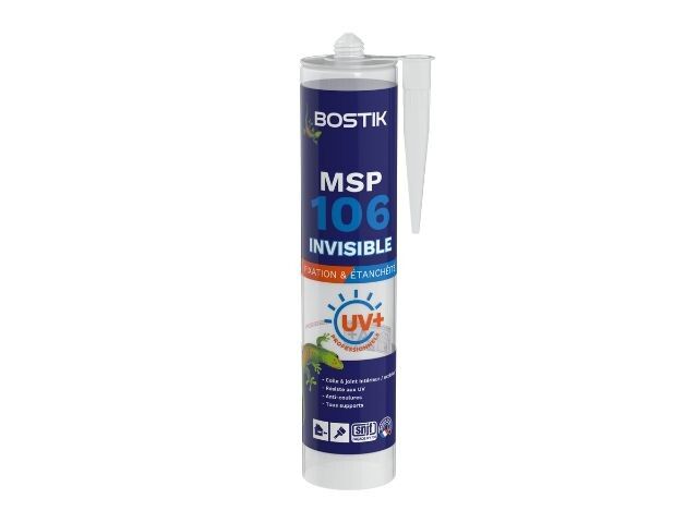 Mastic transparent MSP 106 UV+ - 30131383 Bostik