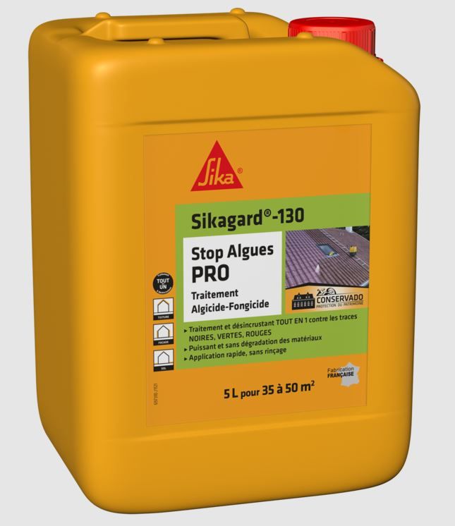 Sikagard Stop Algues PRO 5L - incolore - 698564 SIKA