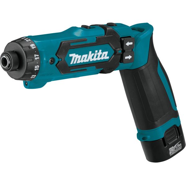 Visseuse Sans Fil Makita TD022DSE 7,2V - Parfaite Pour Les Espaces Serrés Avec Chargeur Rapide