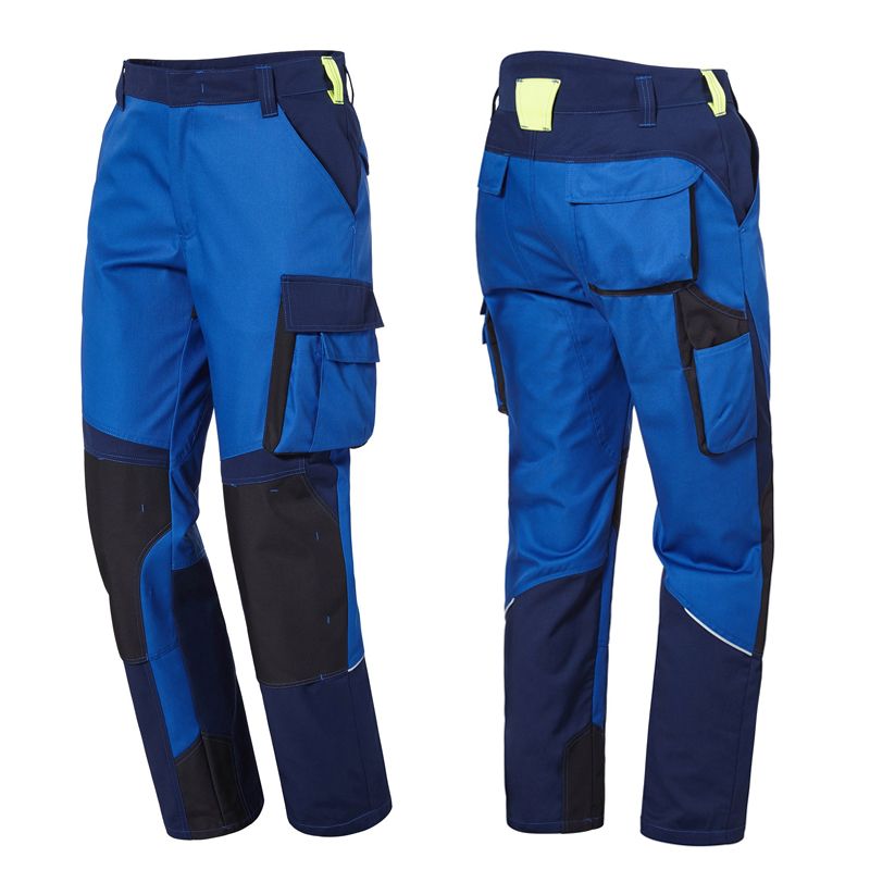 Pantalon de travail CONCEPT bleu roi/bleu marine PIONIER