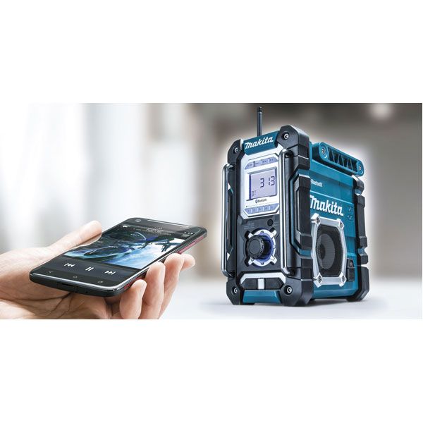 Radio de chantier 7,2 à 18V Li-Ion Bluetooth (Machine seule) Makita