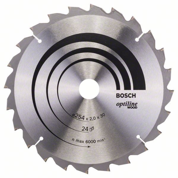 Lame de scie circulaire Optiline Wood Bosch 2608640434