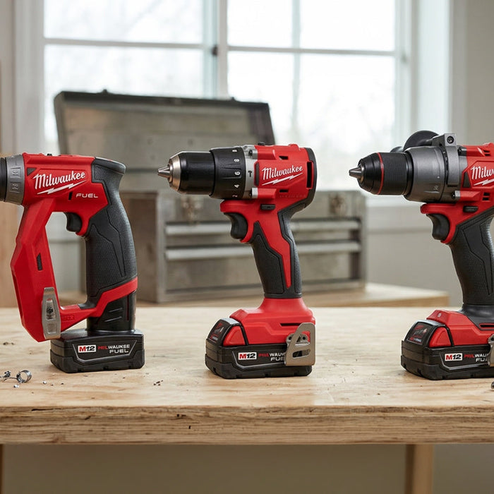 Milwaukee M12, M18 ou M18 FUEL : Quelle gamme choisir selon votre profil ?