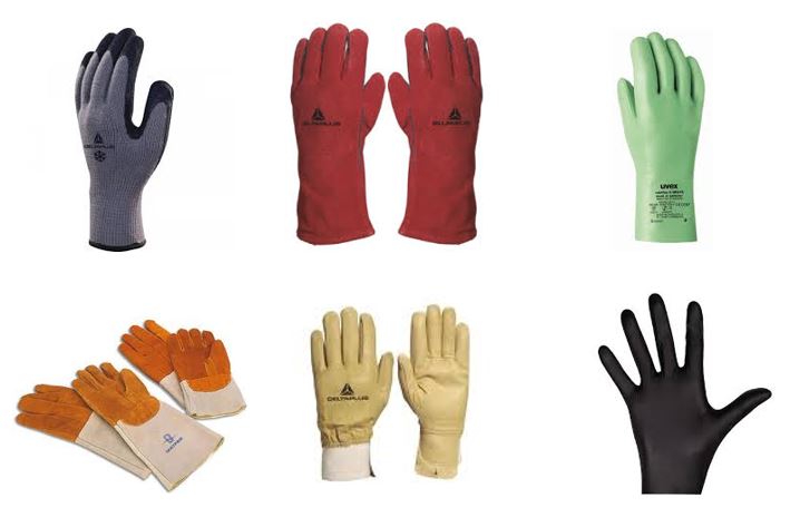 Gants anti-coupures, résistants aux produits chimiques, ou pour travaux de précision