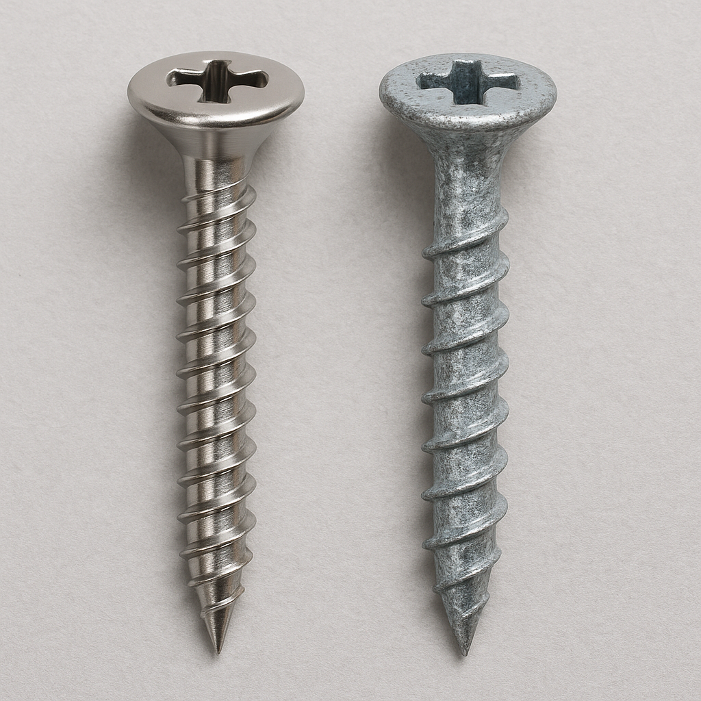 Conseil de Pro : Fixations Galva ou inox ?
