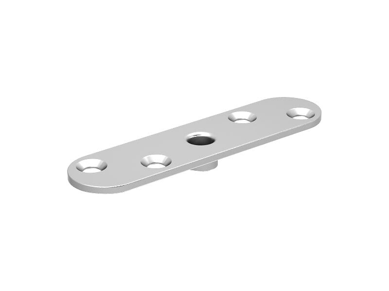PLATINE/CHANT POUR VIS M10 - MANTION.0036 MANTION