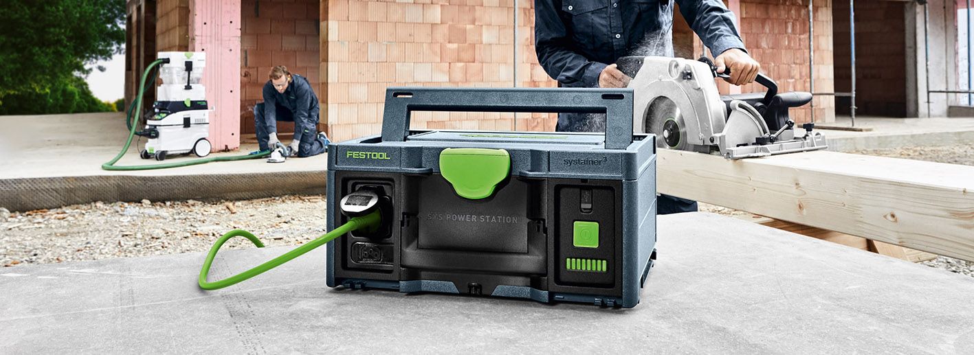 Groupe électrogène mobile SYS-PowerStation SYS-PST Festool 205721