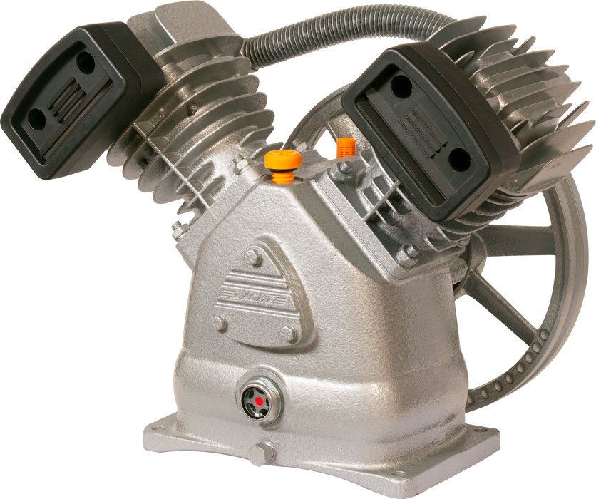 Groupe 27V-2, Bicylindre En V Fonte, Monoétagé 11 Bar Maxi 180507 Lacme