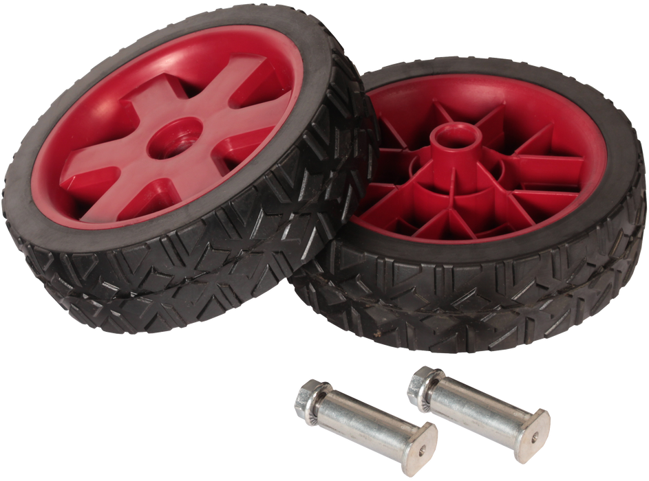 Kit 2 Roues Pl. Rn Ø200 +Axes 197010 Lacme