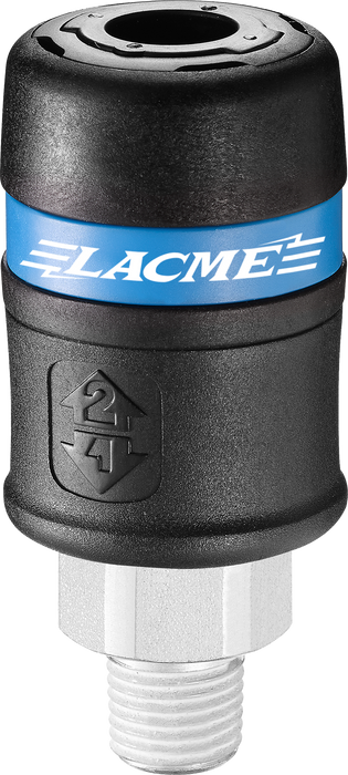 Rac 3055 S : Gd - 1/4" Mâle 356404 Lacme