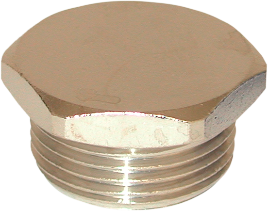 Bouchon 3/4" Mâle - En Laiton Nickelé (Vrac Par 1) 358954 Lacme
