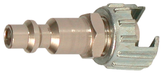 "Rac 508 : Embout Iso 6150 B 5,5 - 1/4"" Mâle + Ecrou Fraisé 360104 Lacme