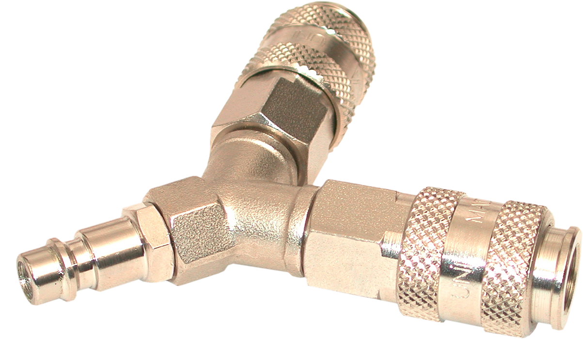 Kit 2 Sorties Coupleurs Rapides, Gros Débit, Passage Ø7,2Mm 366904 Lacme