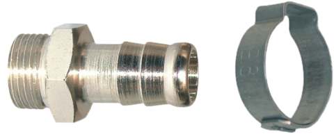 Rac 1270 Cannelé: Tuyau Intérieur Ø13Mm - 3/8"M 367604 Lacme