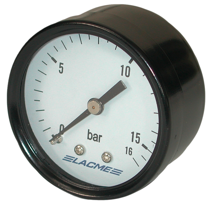 Manomètre 0-16 Bar Ø 50 Mm 371202 Lacme