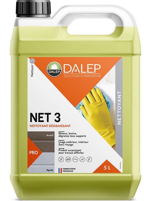 NET 3 Nettoyant Dégraissant - Bidon 5L - 1.04.0043.03 DALEP