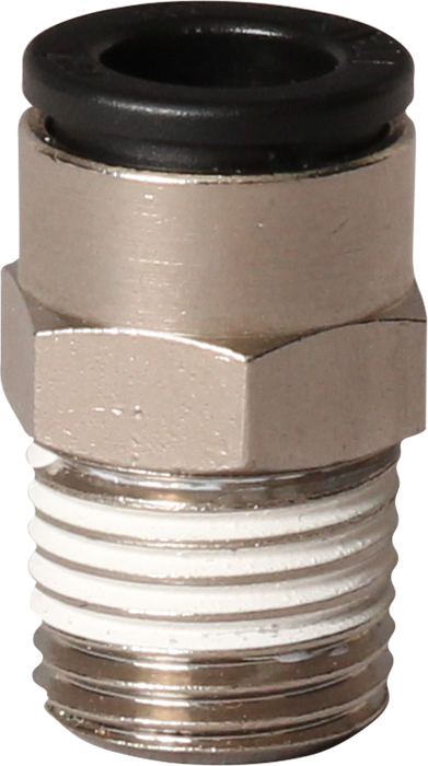 Raccord Rit1008-2 Droit Male 1/4M - 409312 Lacme