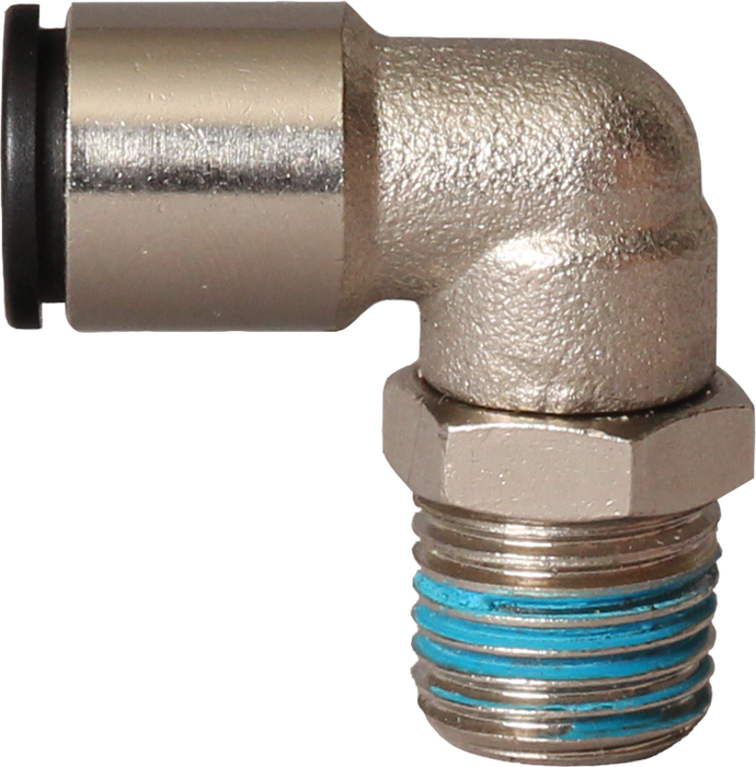 Rit4508-2 : Mini Raccord Instantané - Coudé -1/4"M - Dn8 409712 Lacme