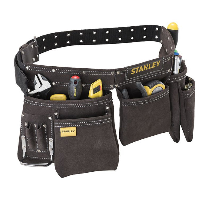 Porte-Outils cuir double ceinture Stanley STST1-80113