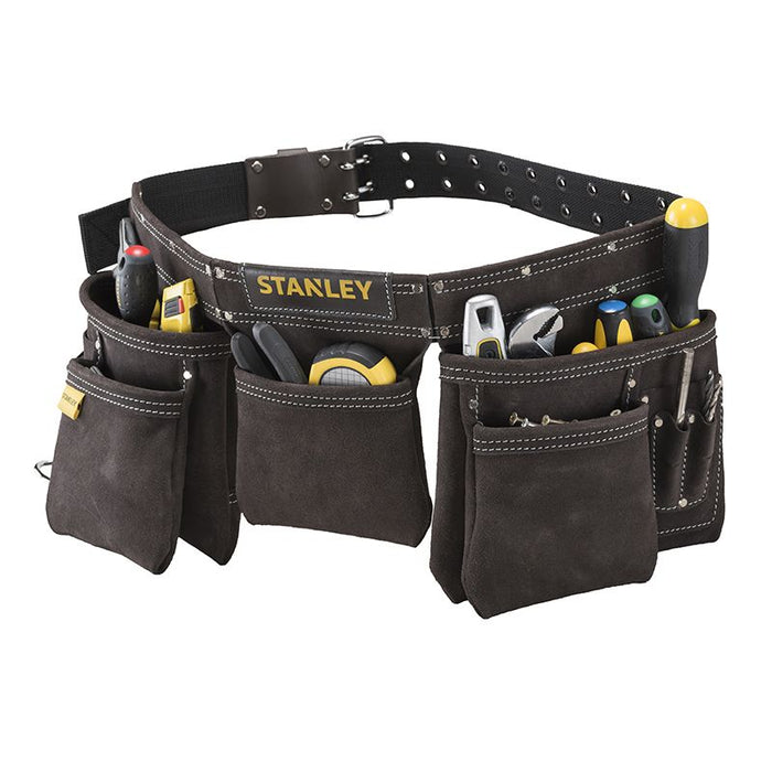 Porte-Outils cuir double ceinture Stanley STST1-80113
