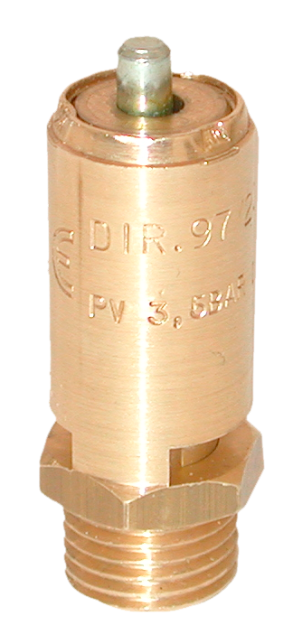 Soupape Securite Ce : 1/4" M - 3,5 Bar 473980 Lacme