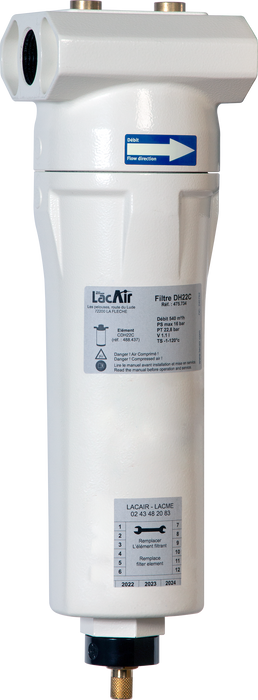 Filtre Déshuileur Dh22C - 1'' 475734 Lacme