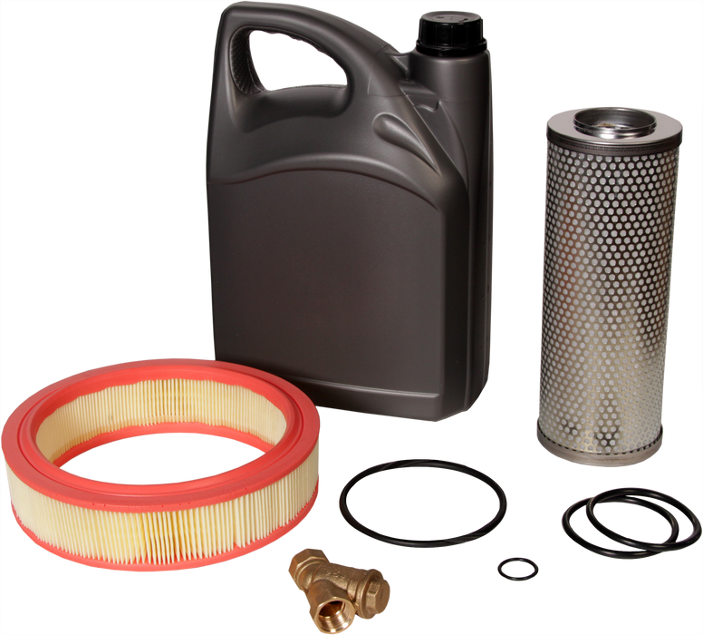 Kit Entretien Compresseur À Vis Avec Moteur Thermique 484420 Lacme