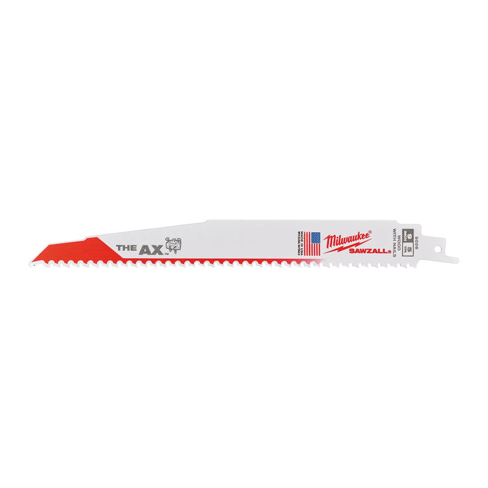 Lame scie sabre 150mm/230mm - Démolition Bois avec clous - Milwaukee
