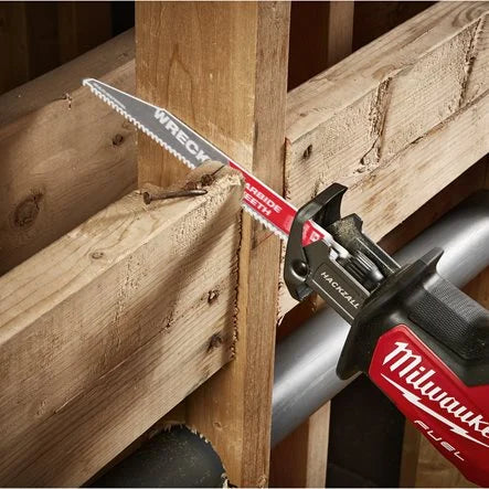 Lame scie sabre multi matériaux TCT wrecker 150, 230, 300mm - Milwaukee