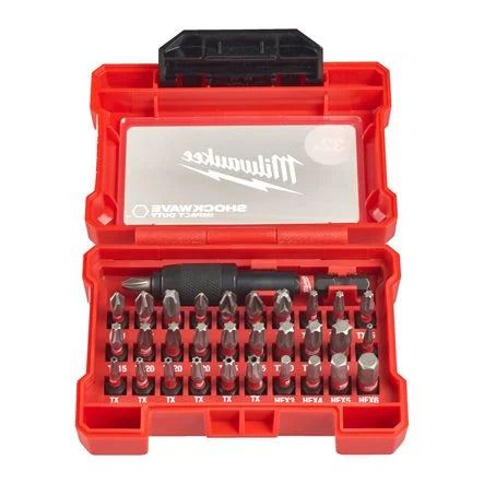 Coffret embouts 32 pièces Shockwave Impact Duty - ShW CD Set (32pc) 4932464240 Milwaukee