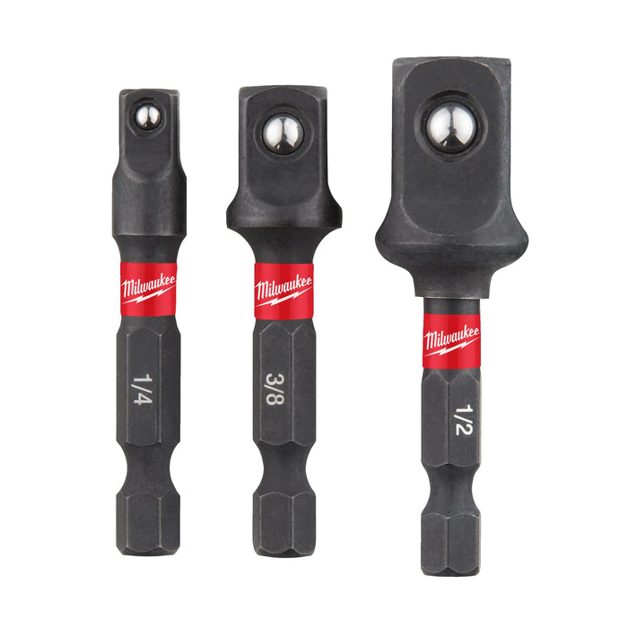 Set de 3 Adaptateurs SHOCKWAVE - 4932479228 Milwaukee