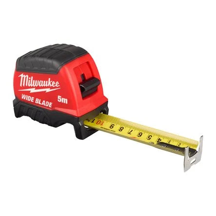 MÈTRE RUBAN LARGE PREMIUM 5M ou 8M largeur 35MM - MILWAUKEE