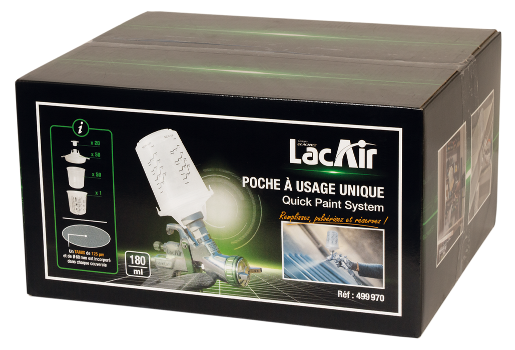 50 Godets Qps 180Ml 499970 Lacme