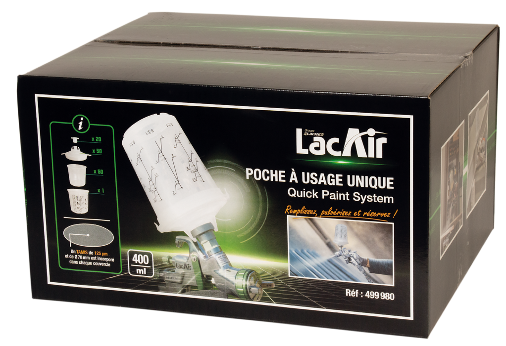 50 Godets Qps 400Ml 499980 Lacme