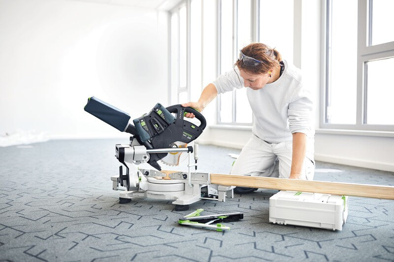 Festool Scie à onglets radiale sans fil (a batterie) KSC 60 EB-Basic KAPEX - 577775