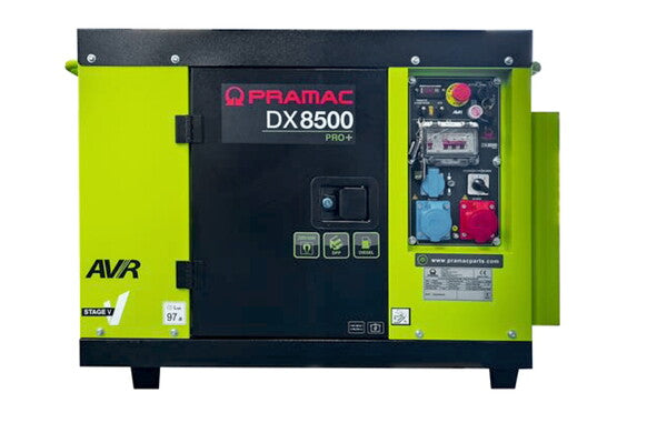 Groupe électrogène diesel mono / triphasé 8500 W - 400/230 V - PT852TXA000 PRAMAC