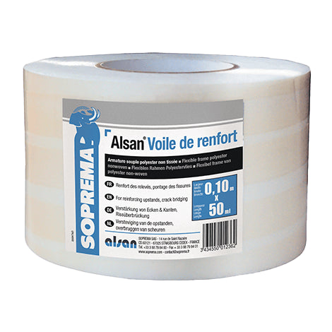 ALSAN Toile de Renfort 0,15 x 10 m - 00011565 SOPREMA