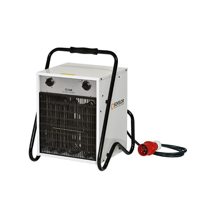 Chauffage à air pulsé électrique portable 15kW - B15 SOVELOR