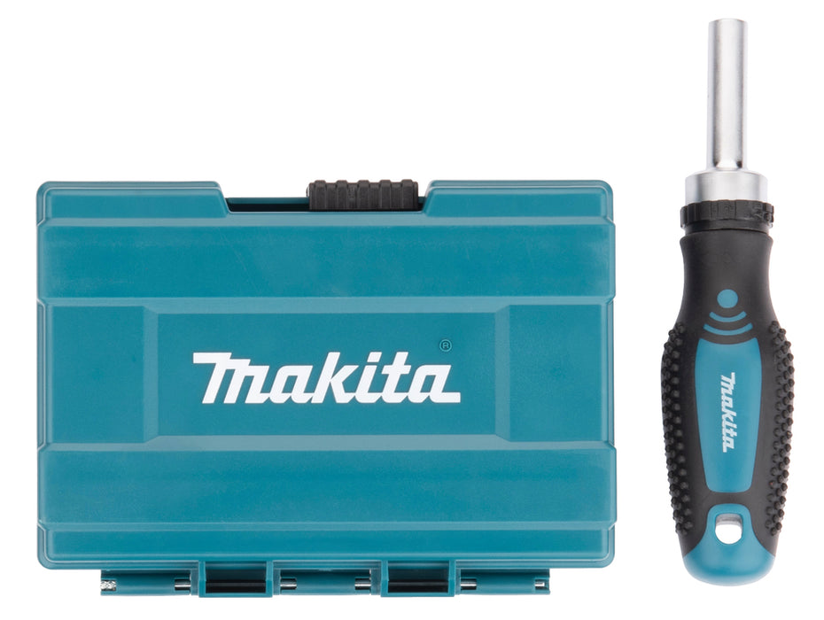 Coffret 43 accessoires de vissage + tournevis à cliquet - E-25096 MAKITA