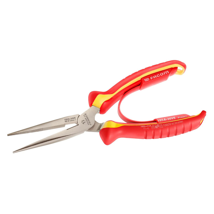 Pince 20cm demi-ronde isolée 1000V - 185A.20VE FACOM