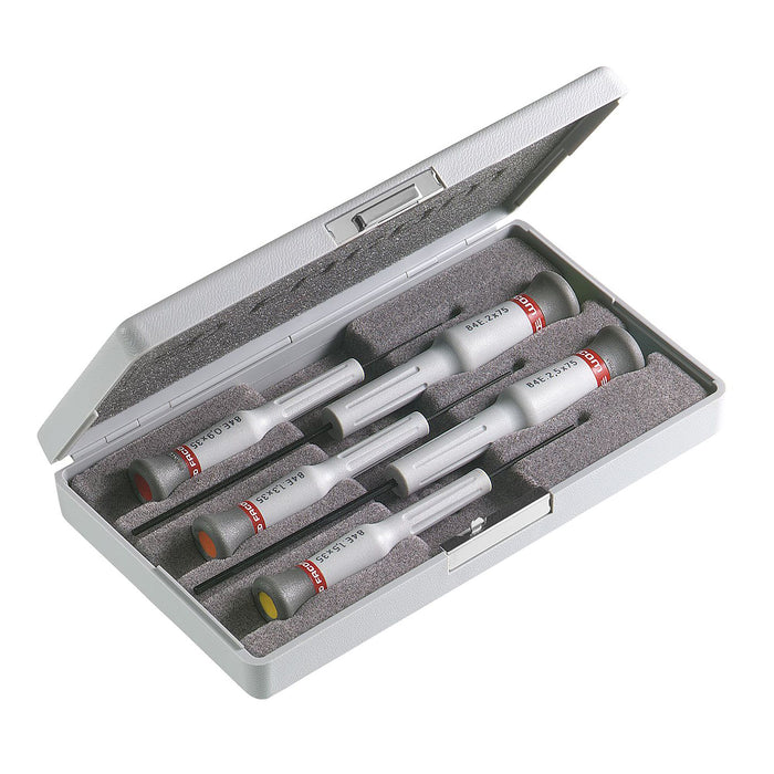 Coffret de cles 6 pans males 84e.j1 Facom