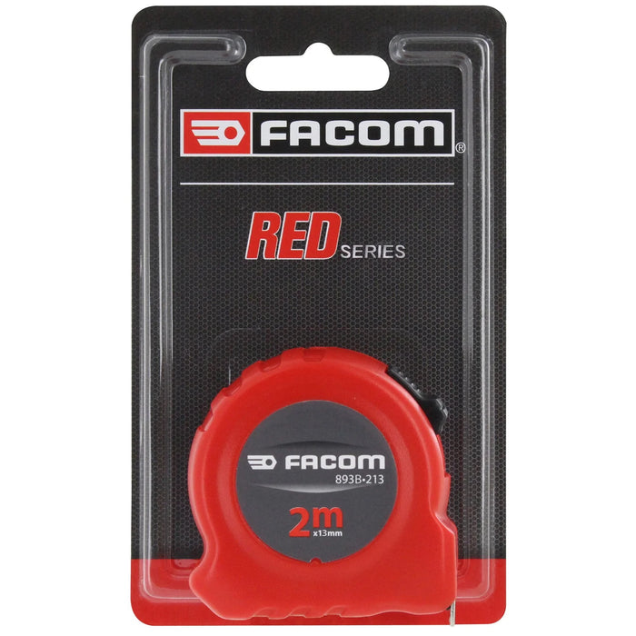 Mesure 5 m avec blocage, ruban nylon 19mm, double faces - 893B.519PB FACOM