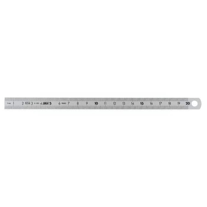200 mm metrique reglet inox 2 faces dela.1051.200 Facom