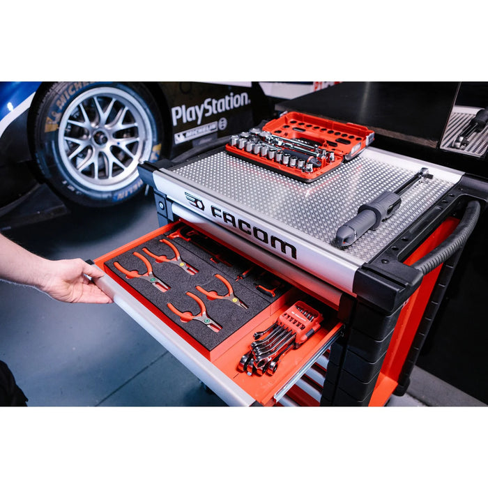 Module mousse de 4 pinces Circlips® MODM.PCSN Facom