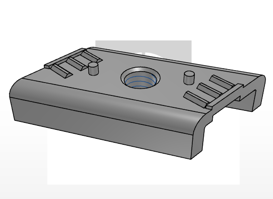 Ecrou rail NT 41-M8 - SIKLA.180173