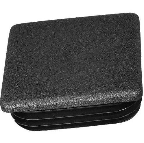 Embouts plastique noir pour tubes carré - Plastem