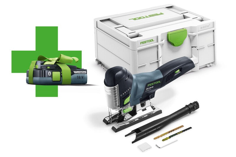 Festool Scie sauteuse sans fil PSC 420 EB-Basic + une batterie offerte 4 Ah CARVEX - 577026 FESTOOL