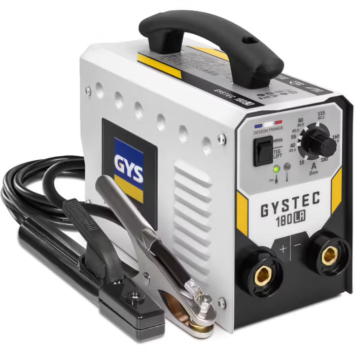 Poste à souder MMA (à baguette) avec valise GYSTEC 180 LA - 083554 GYS