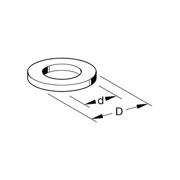 Rondelle US 8/40 - SIKLA.105581