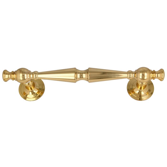 Poignée de tirage droite pour portes d'entrée. Avec rosace. AMIG5840